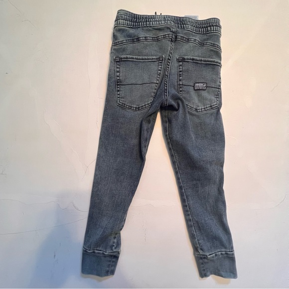 Denizen by Levi’s boys denim joggers with cargo pocket drawstring size 8 - Picture 3 of 5